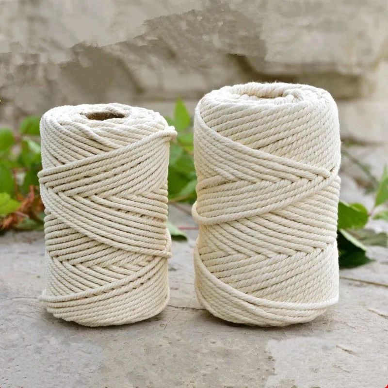 Natural Cotton Macrame Cord